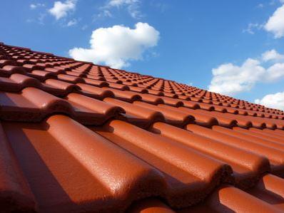 rote dachziegel